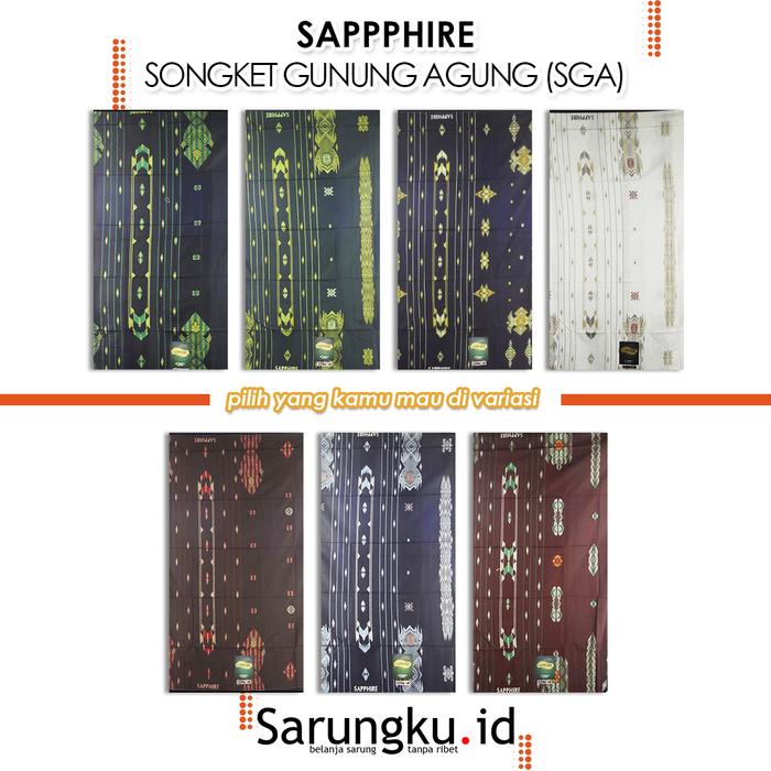 SARUNG SAPPHIRE SONGKET GUNUNG AGUNG (SGA)