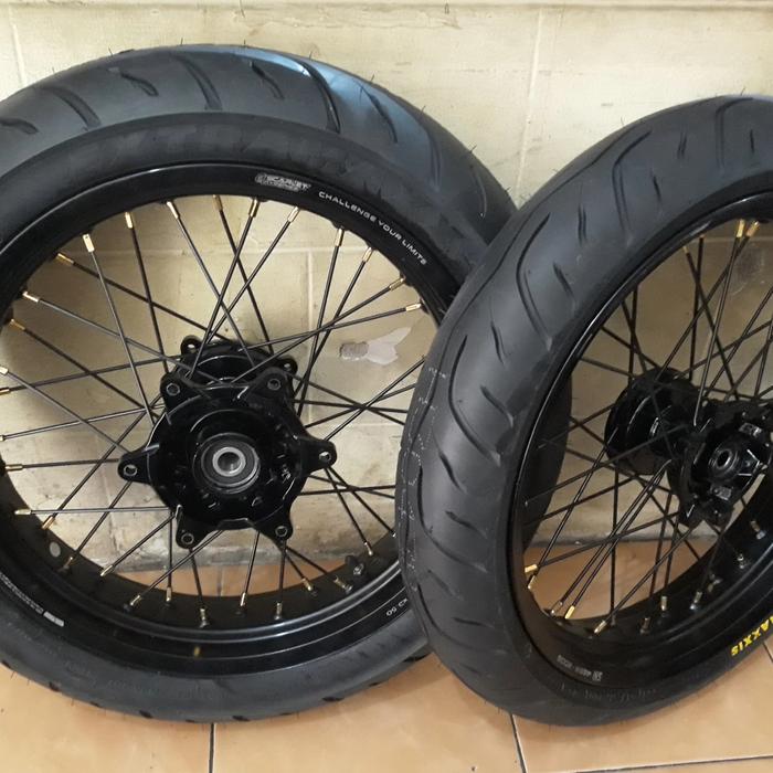 Ban set CRF 150 Supermoto scarlet