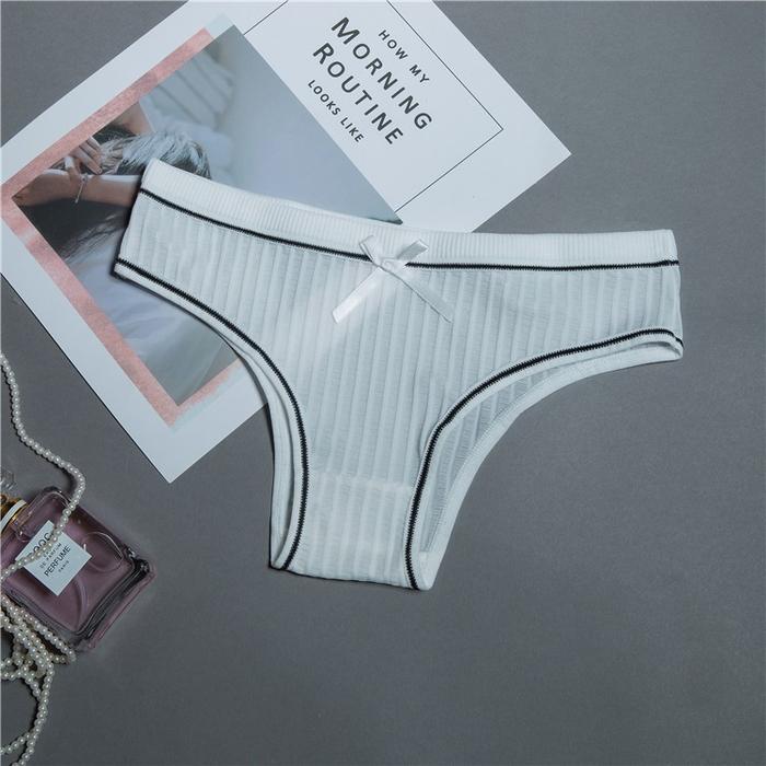 Pakaian Dalam Wanita 8862 - G String Garis Transparant