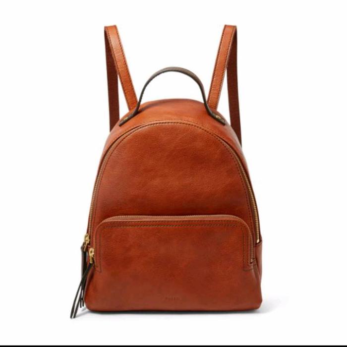 Fossil Felicity Backpack Brown Brandy Leather