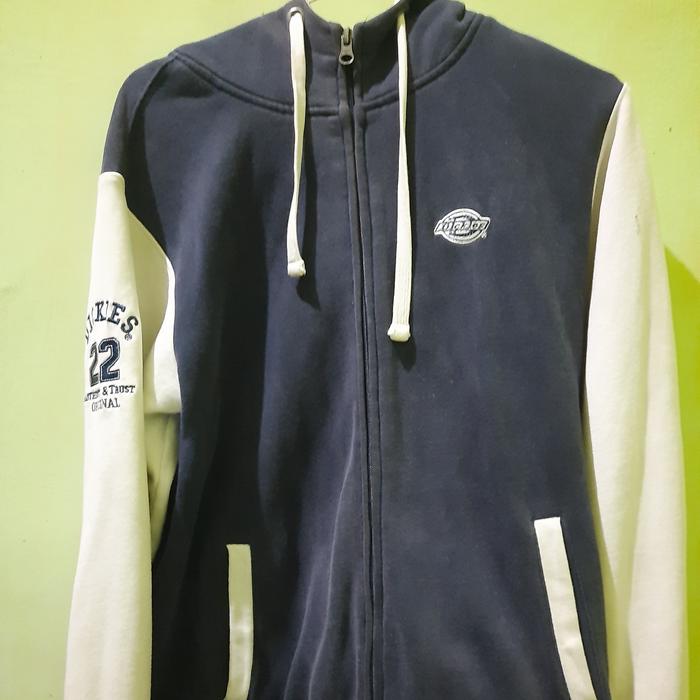 Zip Hoodie Dickies Second - Navy White