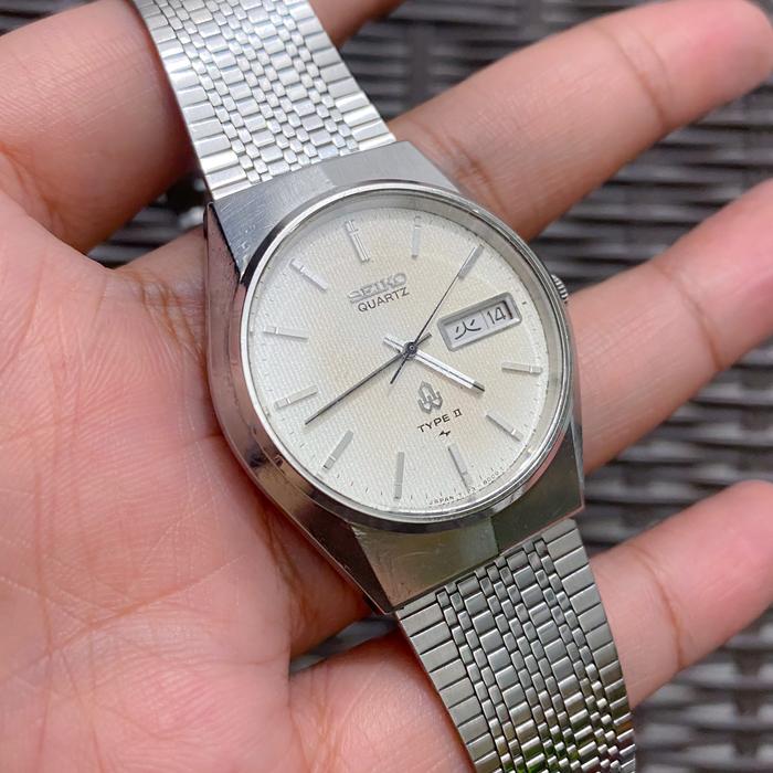 Seiko Quartz Type II 1970 - Jam Vintage Classic Watch