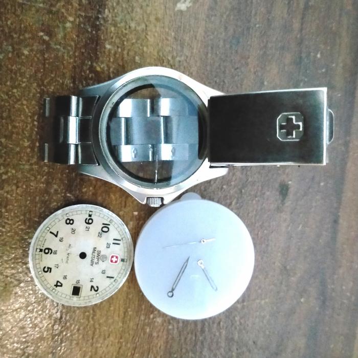 jam tangan swiss military hanowa spare part tanpa mesin