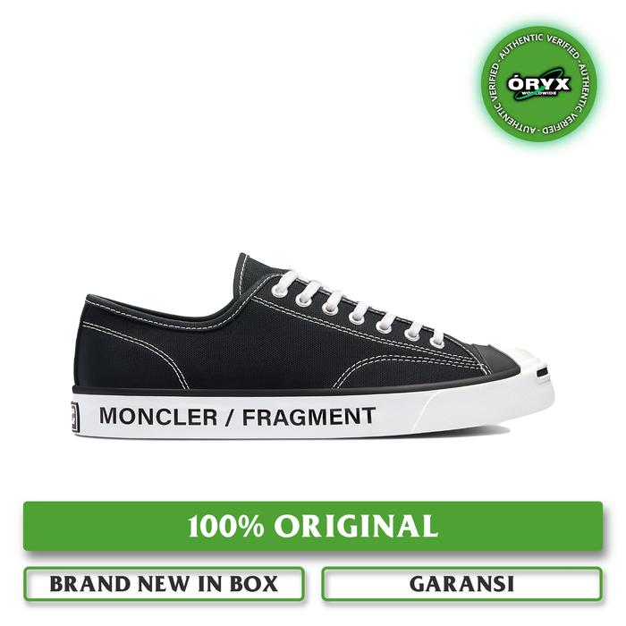 Converse Jack Purcell x MONCLER GENIUS 7 x FRAGMENT DESIGN Black