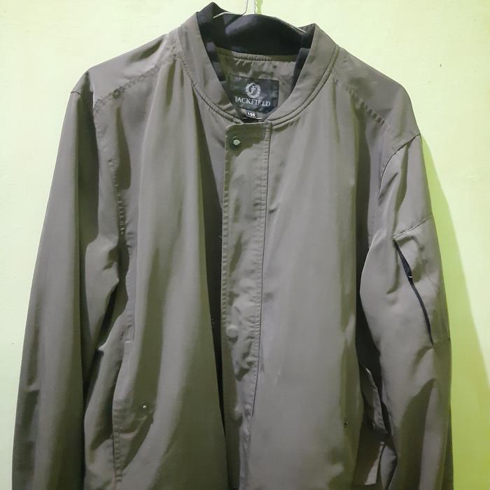 Bomber Jacket Jackfield Second - Hijau Army
