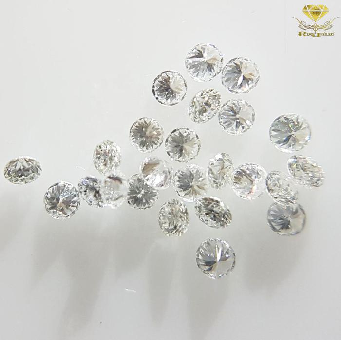 BERLIAN ASLI NATURAL DIAMOND EROPA ORI VVS VS PUTIH Tabur 3mm Gugur 10 Murah Bukan Berlian Banjar