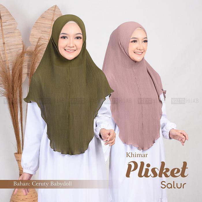 Khimar Plisket Salur