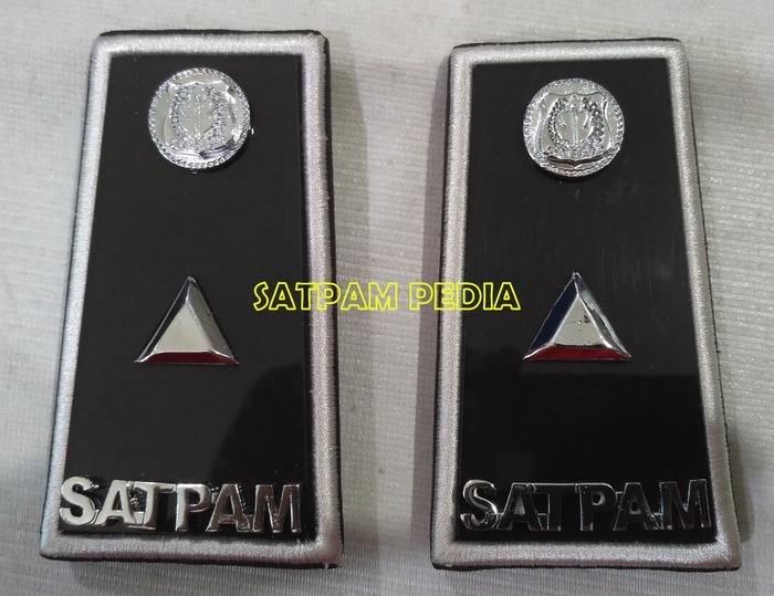 Pangkat Satpam Pelaksana Akrilik - Pangkat Security Pelaksana Akrilik