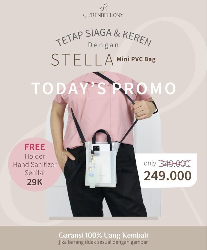 STELLA MINI PVC BAG BY DRENBELLONY - TAS HP NEW NORMAL