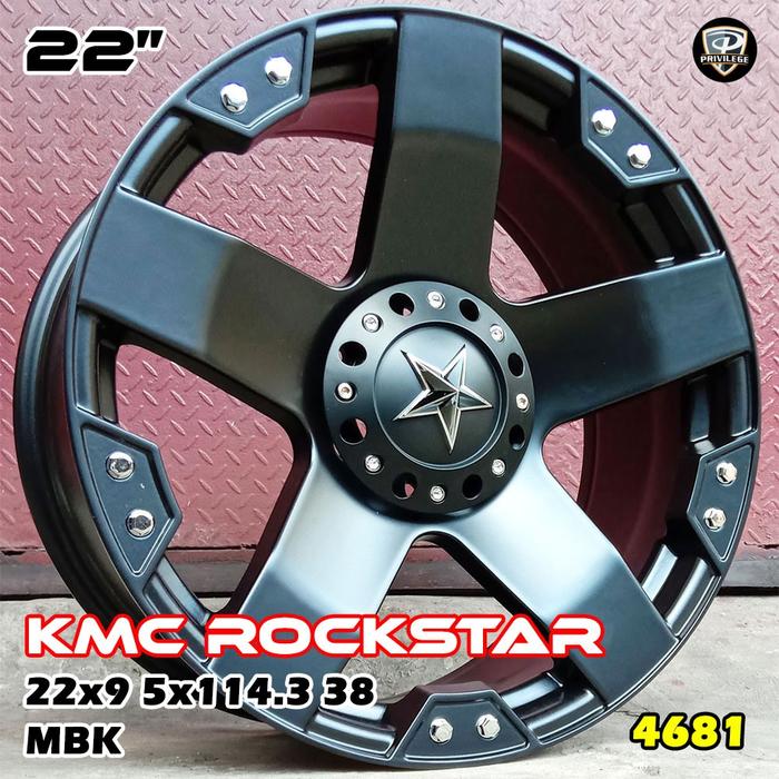 Velg Mobil KMC ROCKSTAR MBK R22 BARU Toko Surabaya