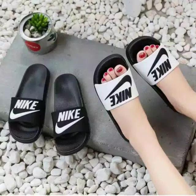SANDAL PRIA WANITA SLOP GRADE ORIGINAL NIKE BENASSI SWOOSH