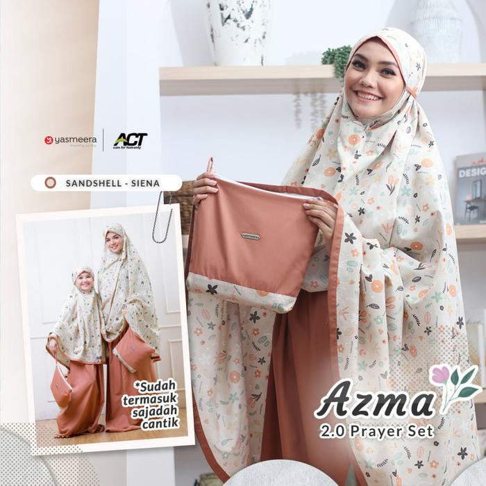 yasmeera mukena azma prayer set