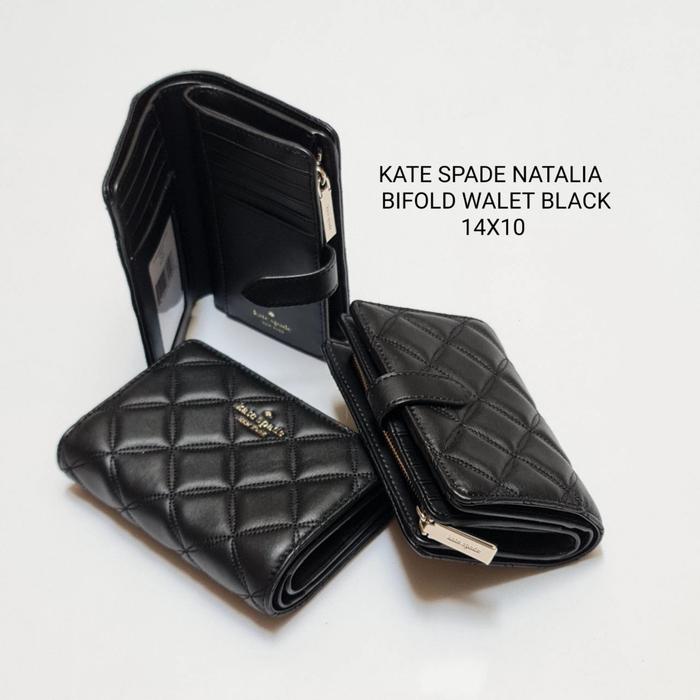 KS Natalia Bifold Wallet Black