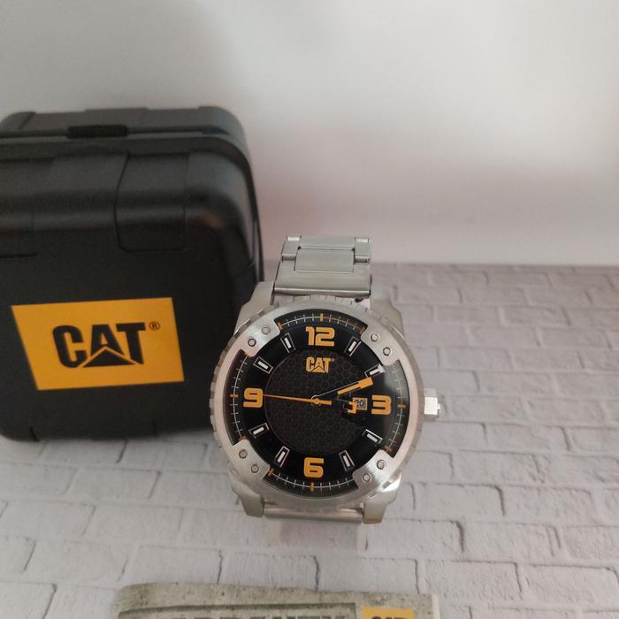 jam tangan pria caterpillar cat sc 141.11.127 rantai original CAT