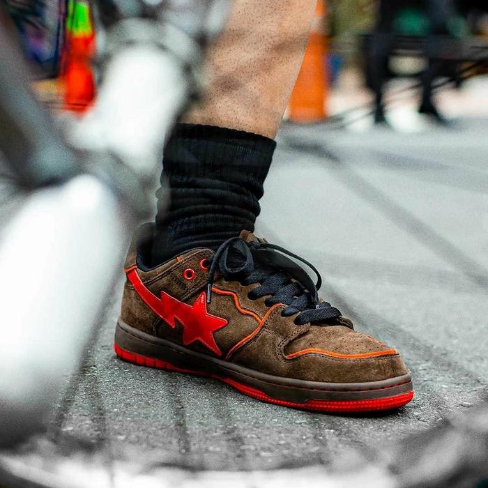 BAPESTA BAPE SK8 STA "Brown"