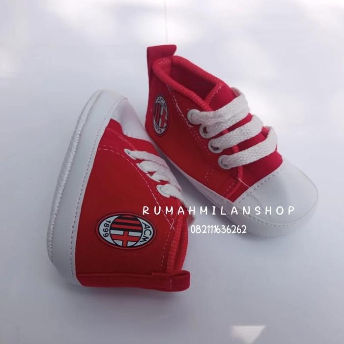sepatu bayi ac milan