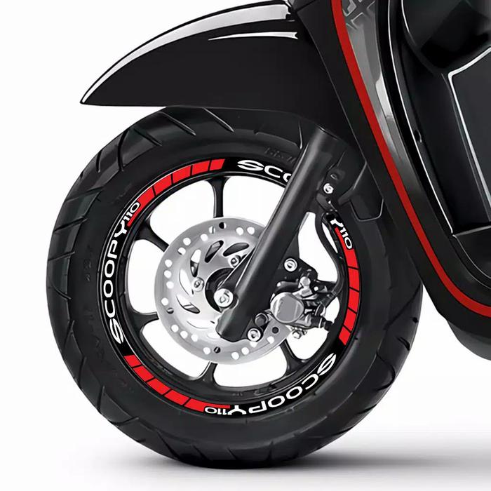 Stiker Velg Scoopy Ring 12 / Stiker Velg Scoopy New / Stiker Racing