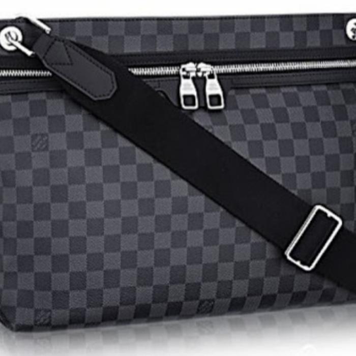 original LV Hunter massenger Graphite N1656 Receipt Dust Bag Box