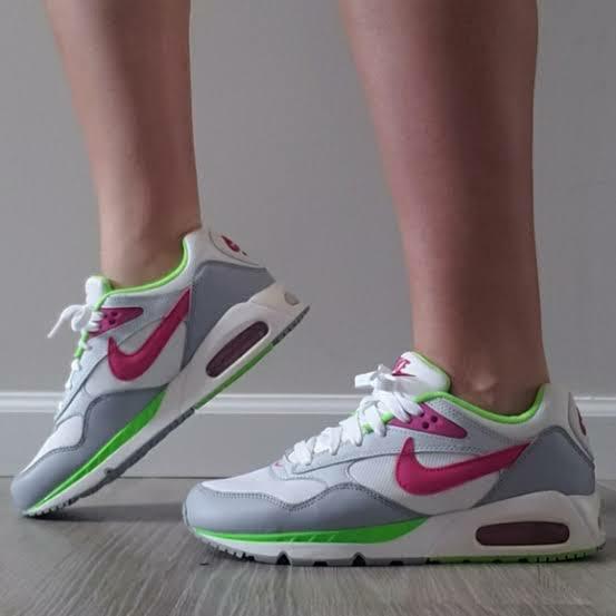 Sepatu Sneakers Nike Air Max Correlate White Fireberry Original BNWB