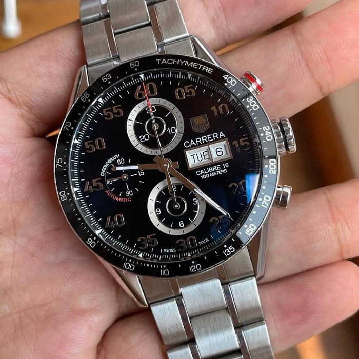 Tag Heuer CV2A10 Jam Tangan Chronograph