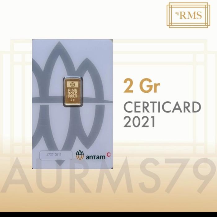 Mas Antam 2 Gram Sertifikat