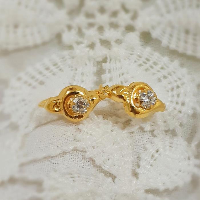 anting 1/2 gram emas muda