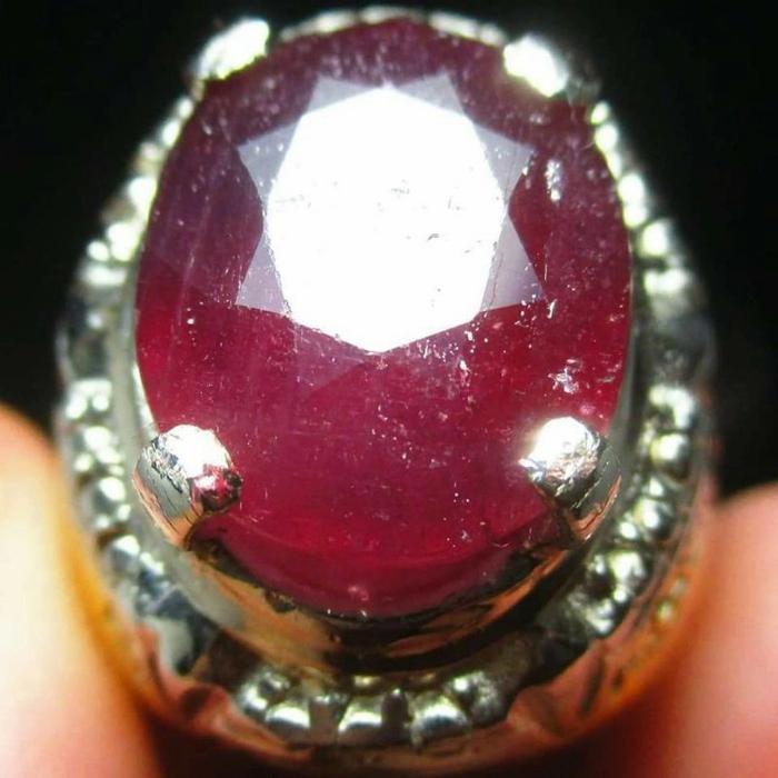 RUBY PIGEON BURMA MERAH CABE FULL LUSTER BIG SIZE HIGH_QUALITY