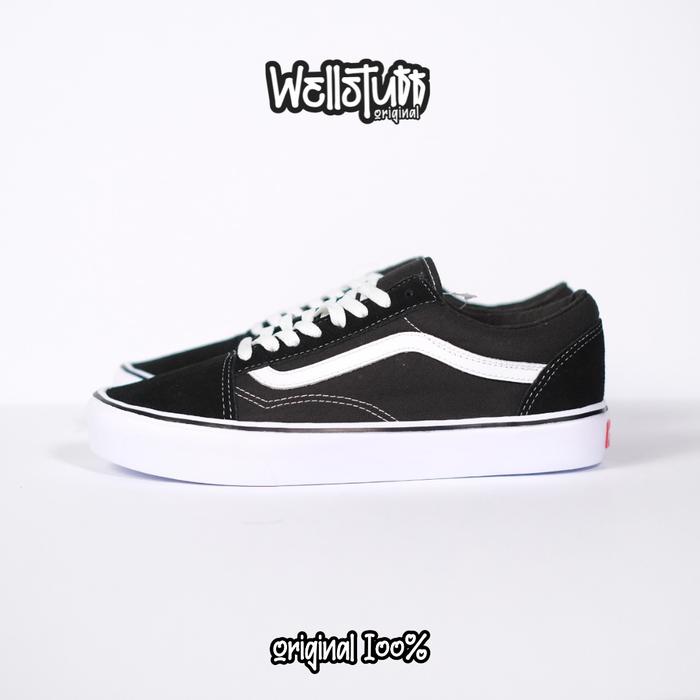 SALE VANS OLD SKOOL BLACK WHITE LITE ORIGINAL VANS OLD SKOOL ORIGINAL
