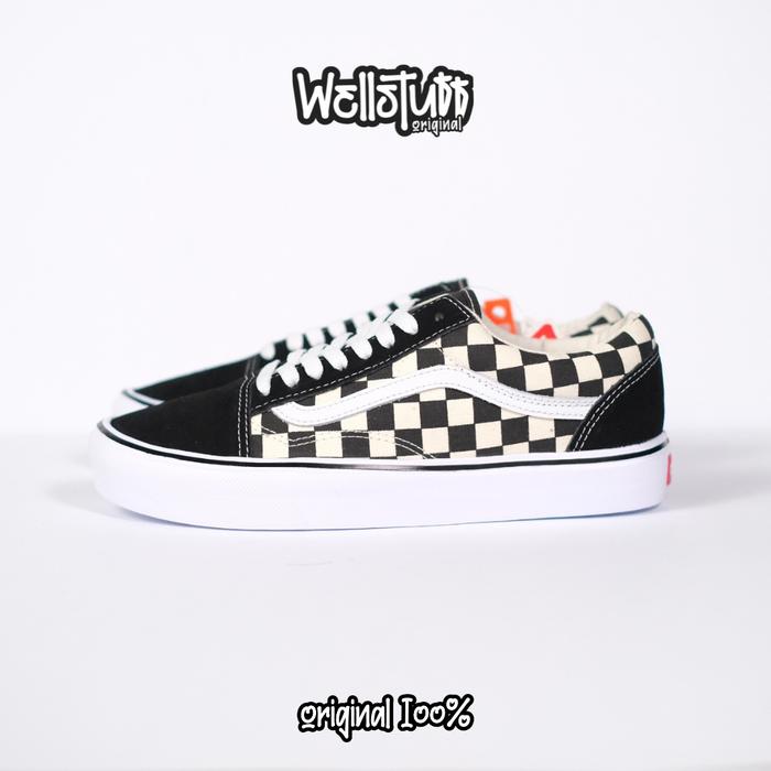 SALE VANS OLD SKOOL CHECKERBOARD LITE ORIGINAL SEPATU VANS ORIGINAL