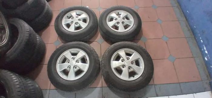 velg mobil bekas ring 13 untuk mobil granmax carry bak plus ban cacing