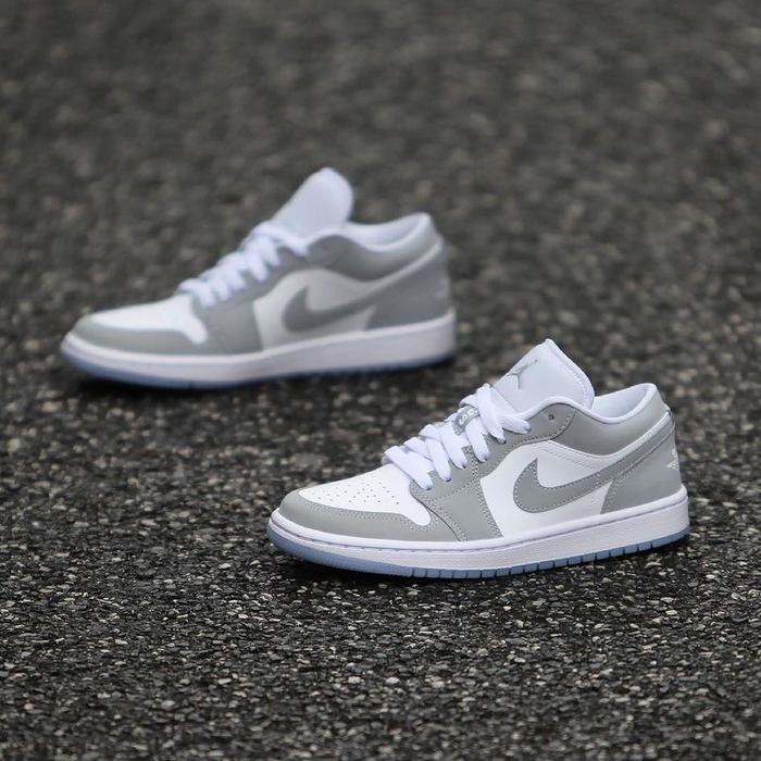 W Air Jordan 1 Low Wolf Grey | not DIOR