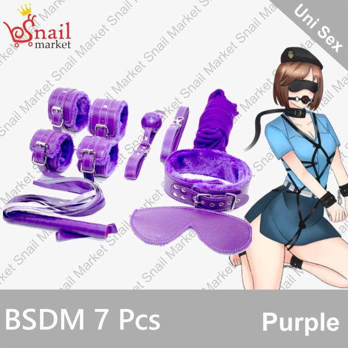 ORIGINAL SNAIL Toys Alat BDSM Set Bondage Ikat 7 Pcs SET Lingerie