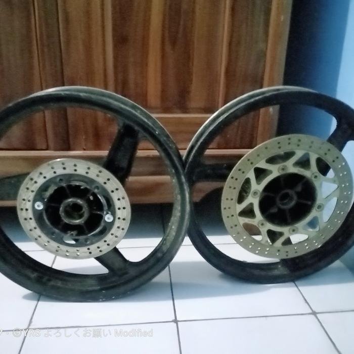 Velg Ninja RR Enkei Thailand bukan Lokal CKD Indo copotan msh pakai