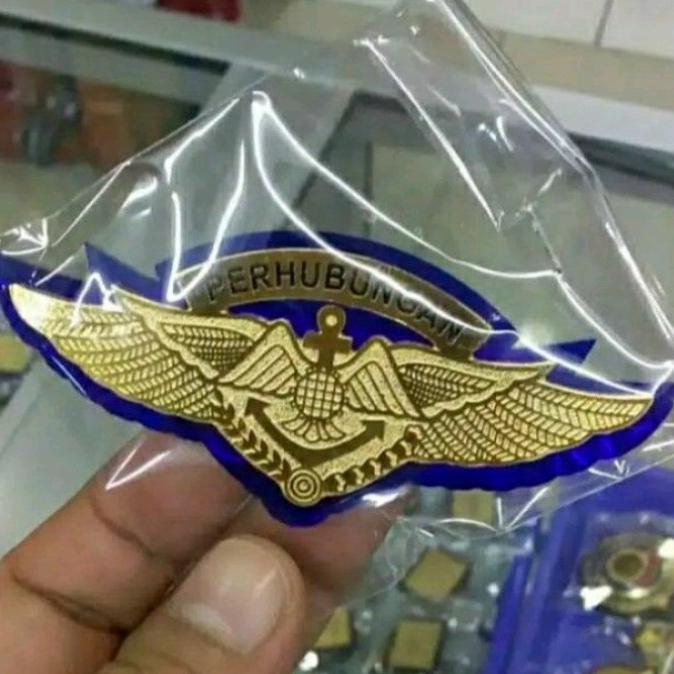Wings Perhubungan dasar biru (Akrilik)