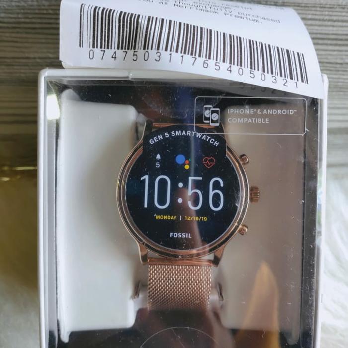 fossill smartwatch gen 5 FTW6062 rose gold jam tangan wanita
