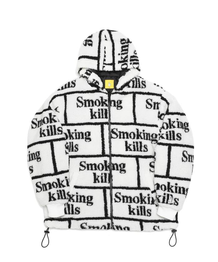 Fxxking Rabbits #FR2 Smoking Kills Boa Zip Hoodie [FRJ078]