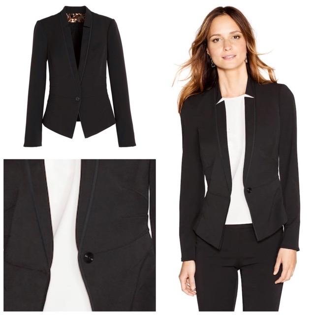 WHBM Seasonless Dart-Panel Blazer Women Blazer Wanita Formal Kerja