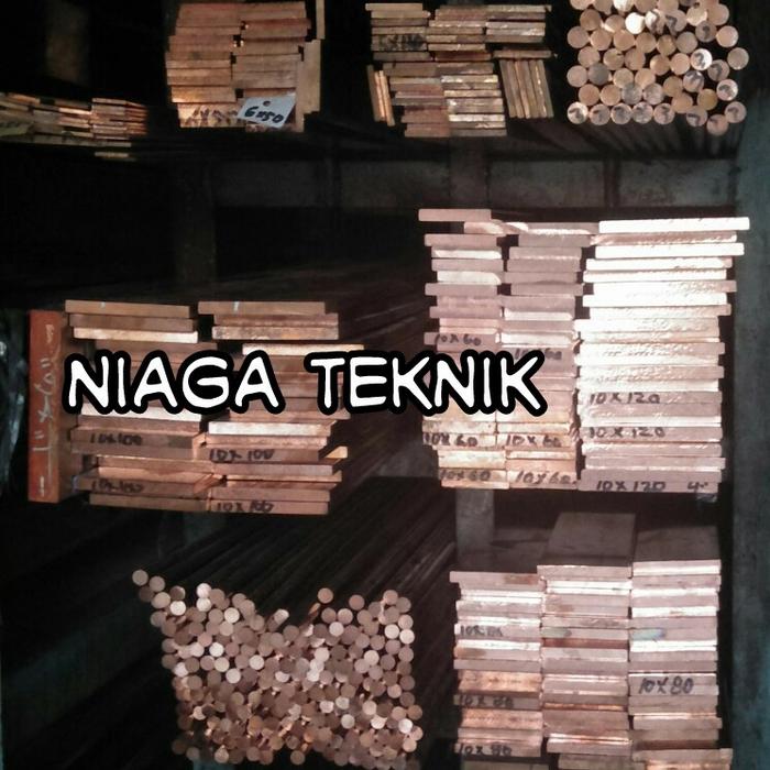 Plat tembaga busbar 10x40x1000mm