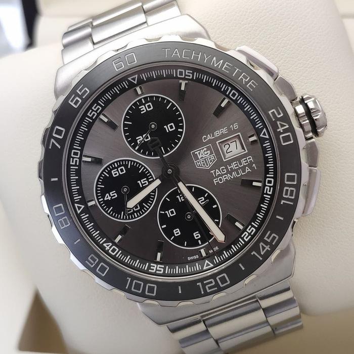 Tag heuer formula 1 cal 16 grey dial original cau2010