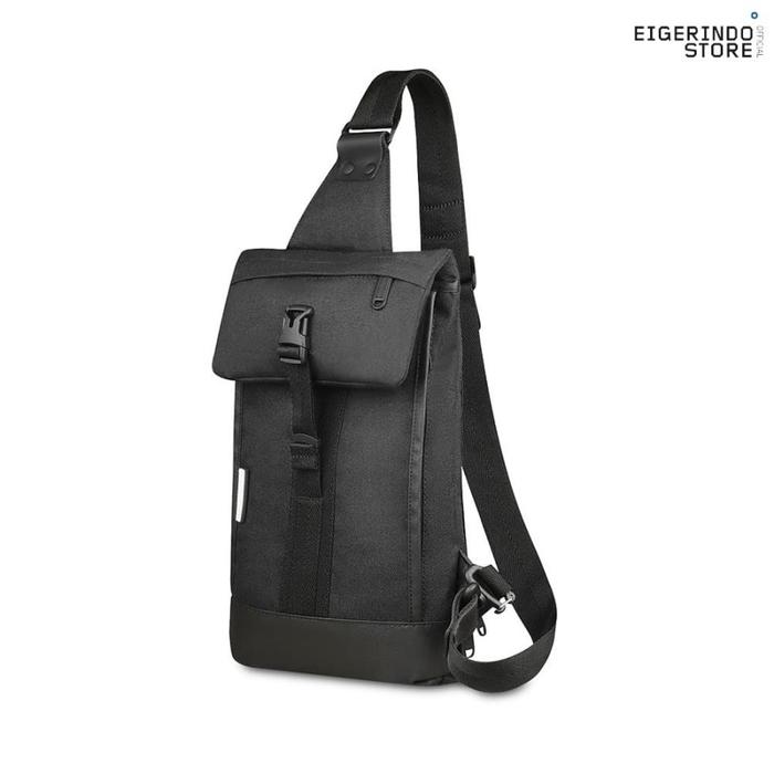 Tas Bodypack Heatrow Cross Sling Bag - Black - Waistbag