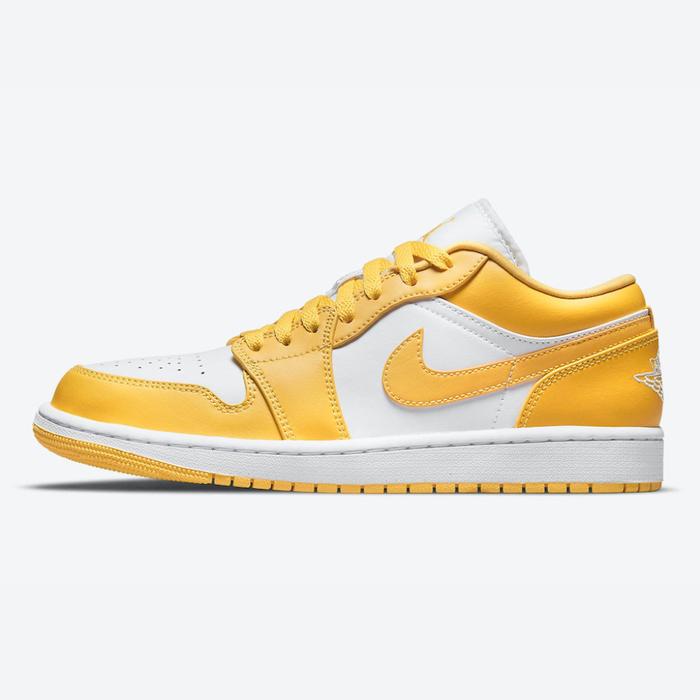 NIKE AIR JORDAN 1 LOW WHITE MUSTARD POLLEN ORIGINAL