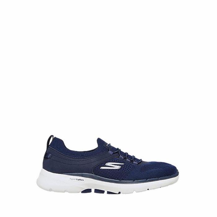Skechers Gowalk 6 Summers Spark Womens Walking Shoes Navy Original