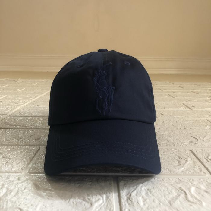Topi / Cap Polo Original - Biru Dongker