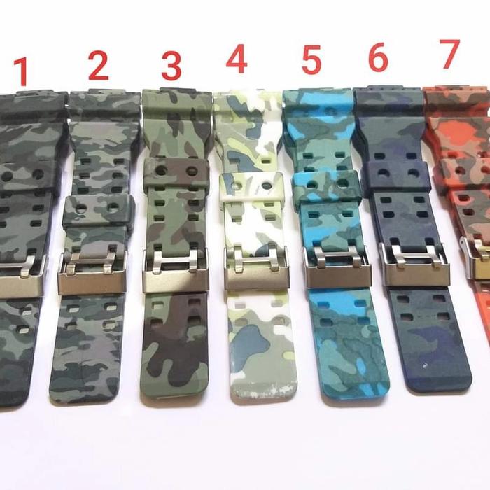 STRAP TALI JAM CASIO GSHOCK GA-100 - GA 100 - GA100 ARMY LORENG
