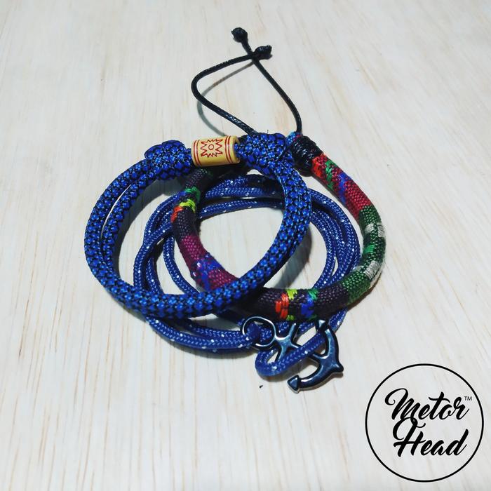Gelang Paket Jangkar Gelang Tali Gelang Premium Package MILD M2