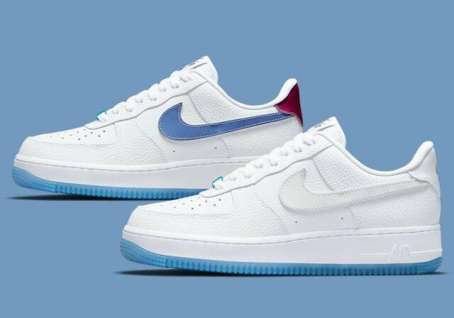 Nike Air Force 1 UV Reactive Swoosh
