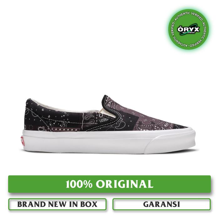 Vans Og Slip On Lx x KITH 10th Anniversary Bandana / Moonless Night
