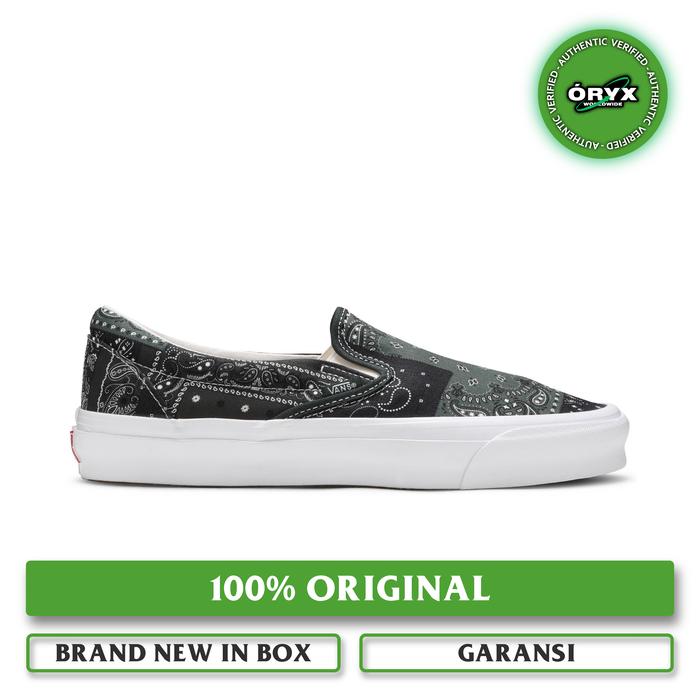 Vans Og Slip On Lx x KITH 10th Anniversary Bandana / Scarab