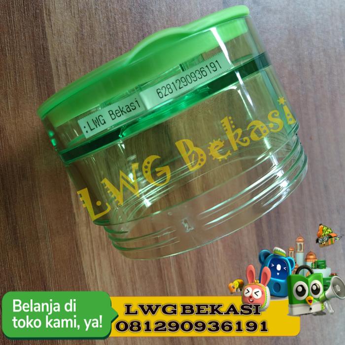 Konektor botol mesin Hydrogen Fontaine Extension gender LIME GREEN