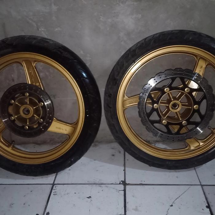velk ban whelset kawasaki ninja rr original copotan motor